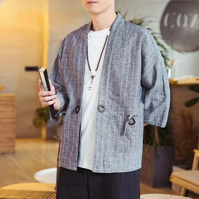 Yukata | Męski Kimono – Lekka i Elegancka Odzież Japońska 4