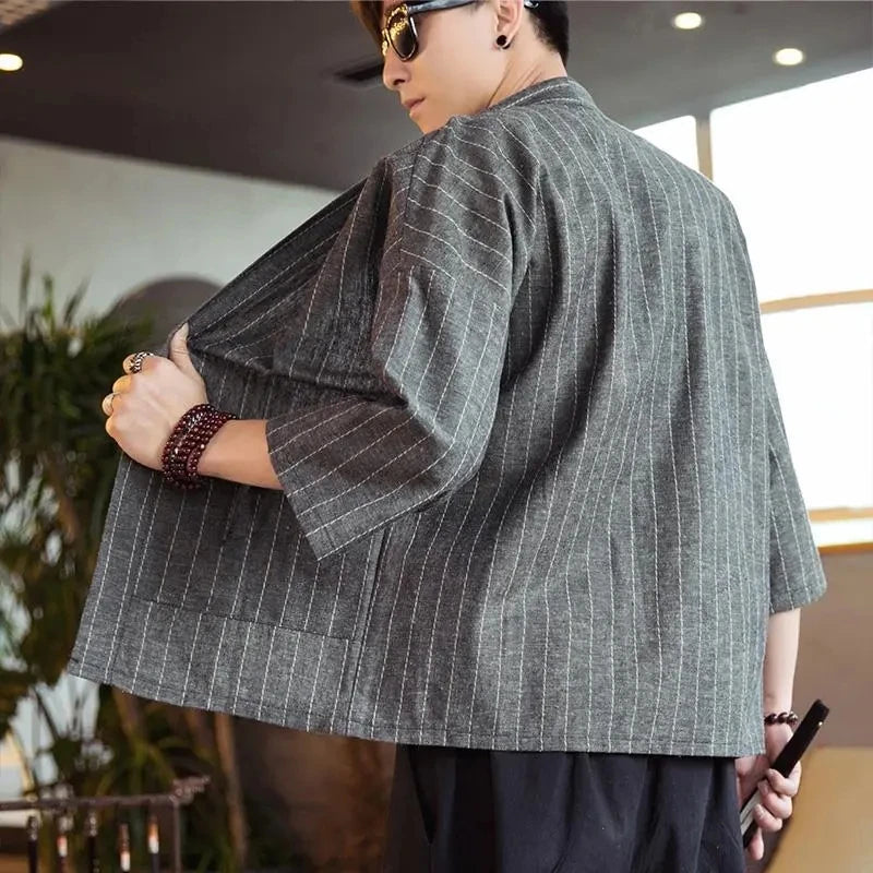 Yukata | Męski Kimono – Lekka i Elegancka Odzież Japońska 7